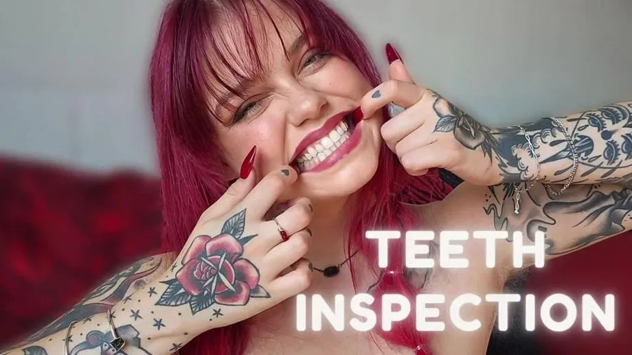 Teeth Inspection Fetish Trailer 