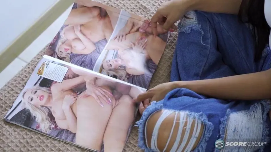 Emma Anturin Is A Petite Colombian Te*** Who Reads A Porno Magazine Before Getting Fucked By Hung A Stud (addis fouche, aviana violet, cocodethick, ely labella) 