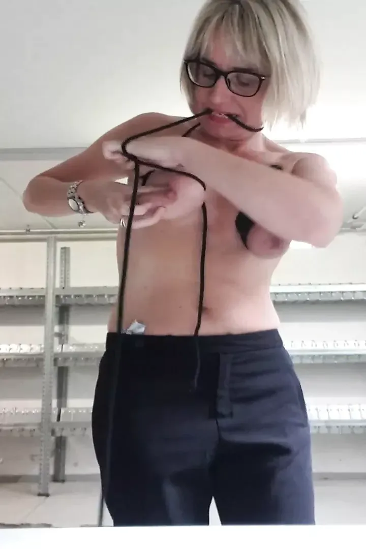 Hi*** secretary bondage dressing 