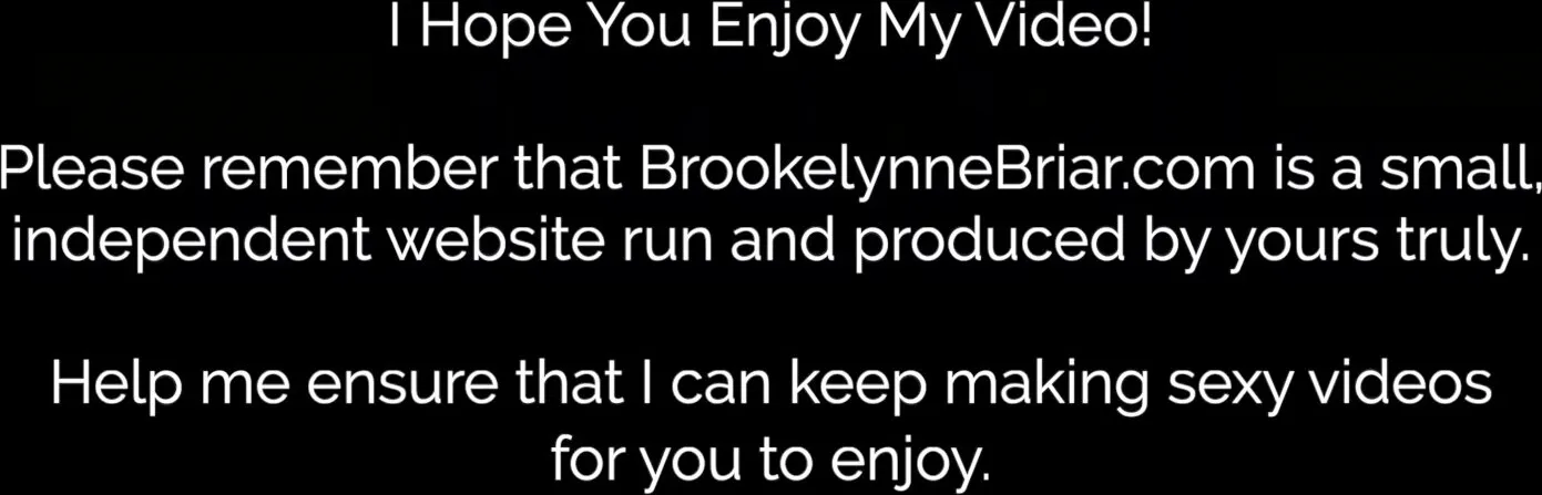 BrookelynneBriar - Edging For The Ba*** 
