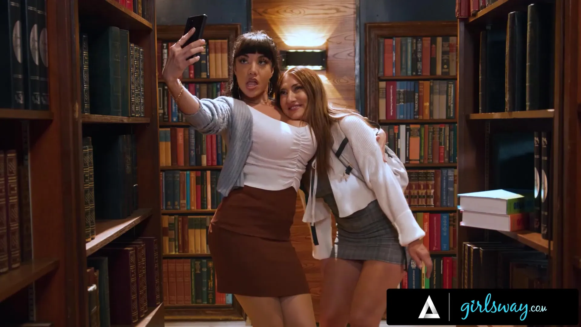 Whitney OC Takes On Busty Librarian Li*** Puck's Experience With Oral Pleasure 