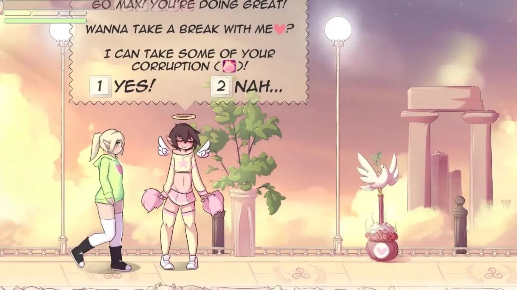 Max The Elf Succumbs to Futa Domme's Jerkoff Demands 