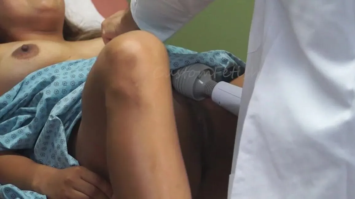 Intense Orgasm Exam with Squirting Finish up Close 