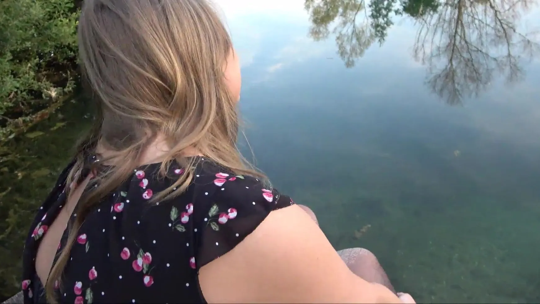 Fucking a Stranger in Public at the Lake – Did She Spot Me? 