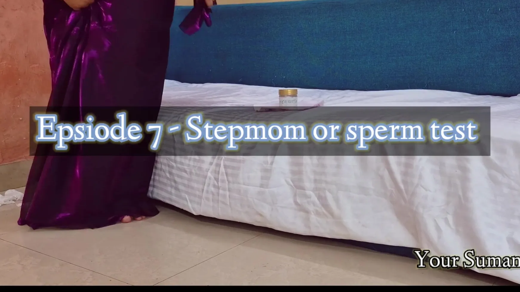 Busty Stepmom Helps Step Son with Explosive Cum Test in Episode 7 