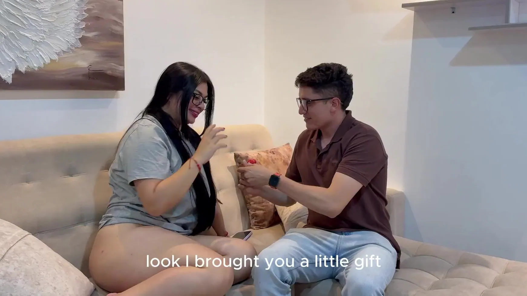 Busting a Nut in My Best Friend's Girl While He Watches Us Bang in His Crib 