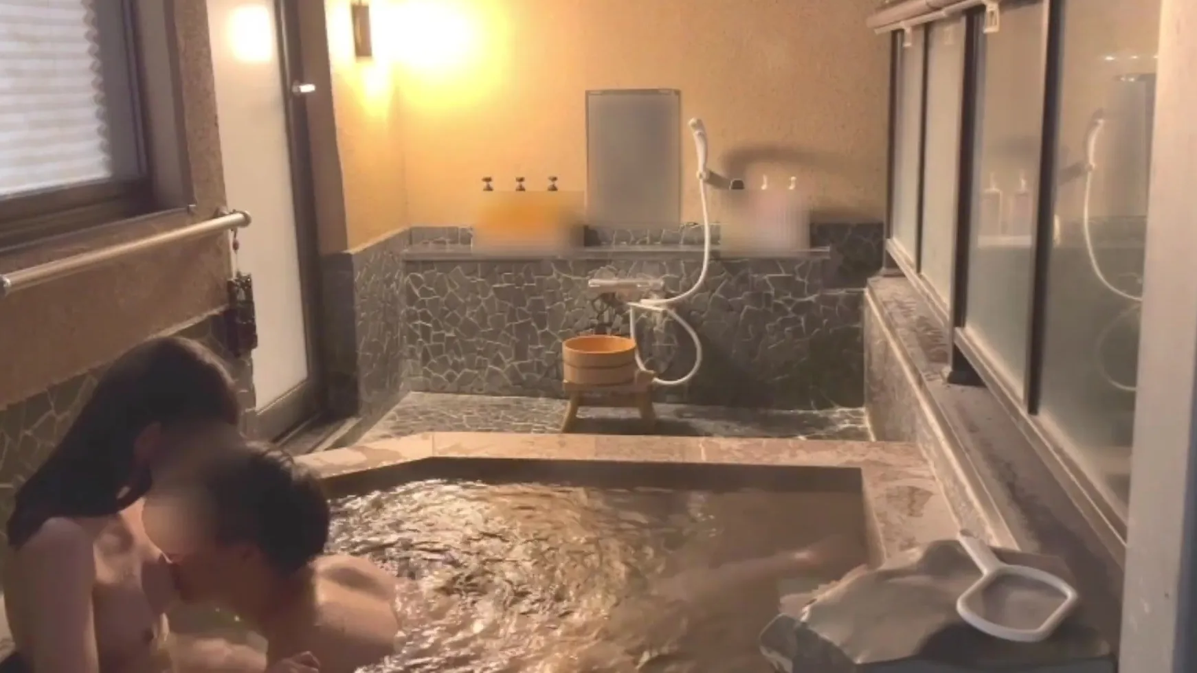 Amateur Japanese Slut Gets Nailed Raw from Behind After Nighttime Hot Spring Flirt Session 