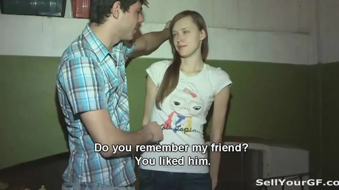 Skinny girlfriend Kitana A Demida gets cash for taking a facial cumshot 