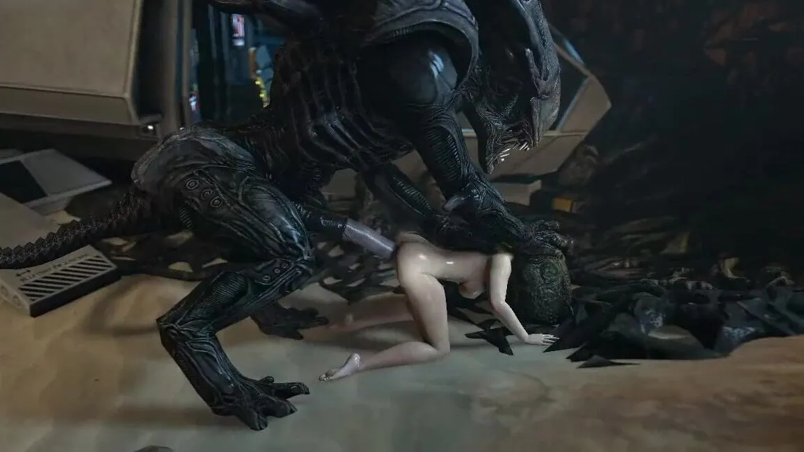 Xenomorphs Ravage Samus Aran on Alien Planet - Anal, Deepthroat, Gangbang 3D Animation 