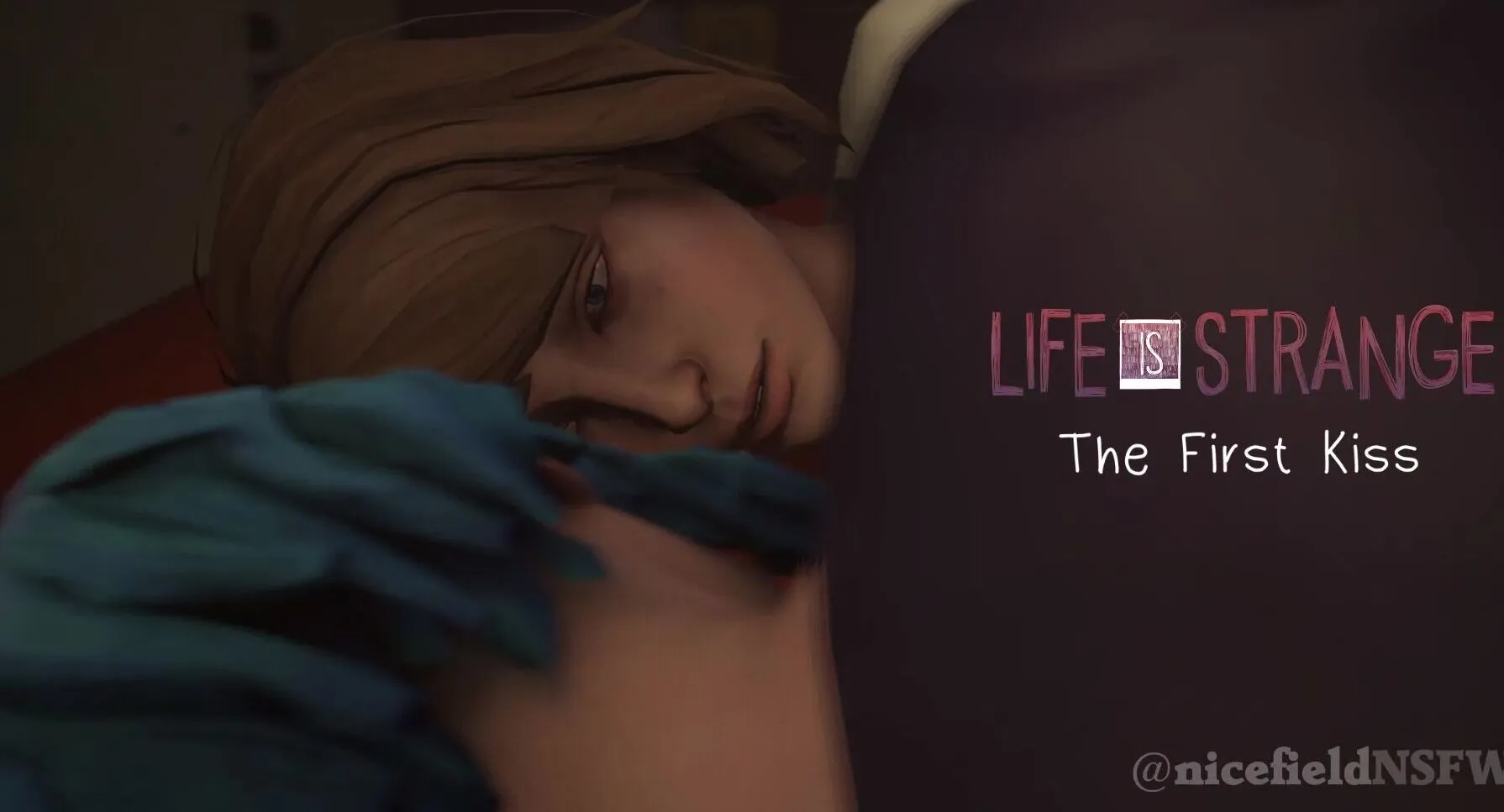 Max and Chloe's Passionate Lesbian First Kiss in Animated Short 