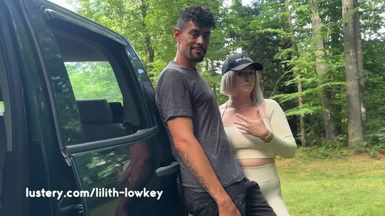 Amateur Bondage Play By The Side Of The Road - Lustery 