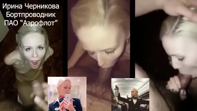 Irina Chernikova Russian Flight Attendant 4 