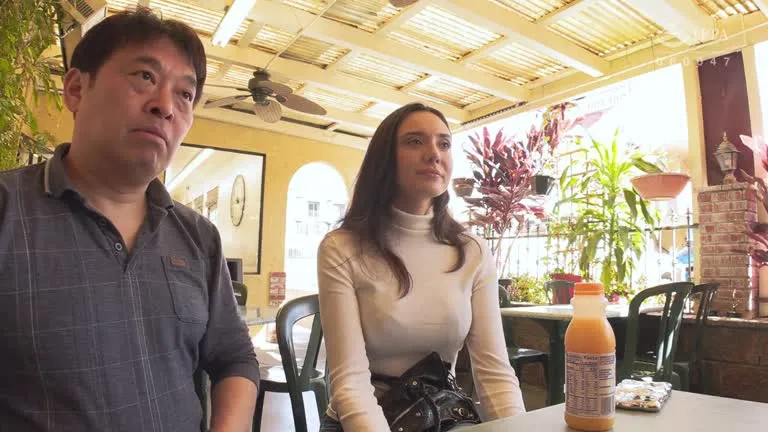 Catherine Knight- A Japanese Uncle Fucks A Beautiful Personal Assistant He Picked Up In An Upscale LA Neighborhood 