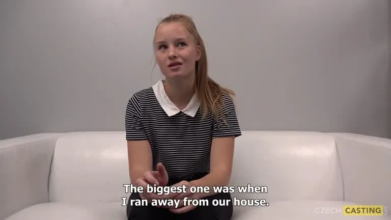 18 Yo Barbora Doesnt Know, Its A Porn Casting 