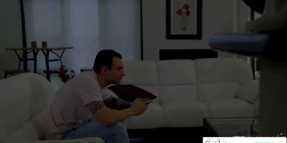 PrincessCum - StepSis Grinds StepBros Cock while Playing Xbox S2:E7 