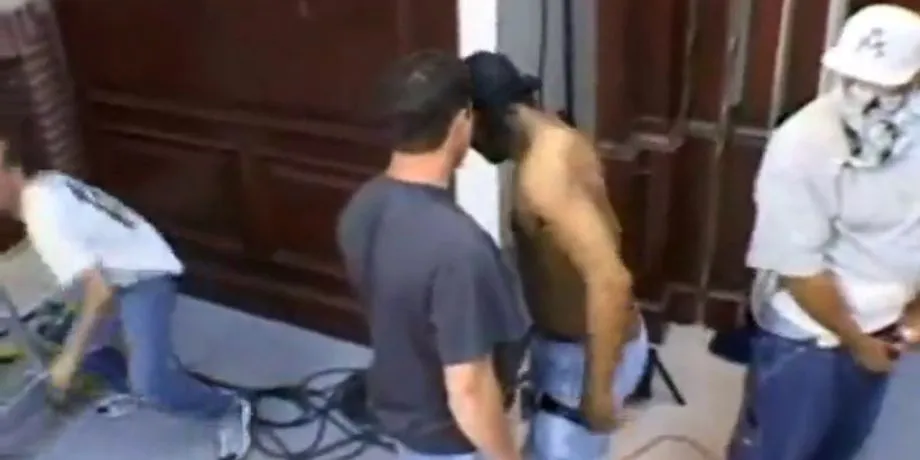 LMFAOOO, They Fight During Bukkake Scene 