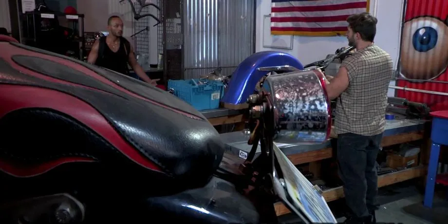 RagingStallion - Aggressive Mechanic Fucked By Stranded Ebony 