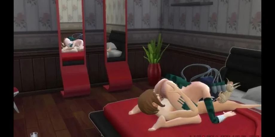 Uraraka & Toga Have Lesbian Sex - Boku No Hero Academia Hentai Yuri (John Strong, Kim Triple X) 