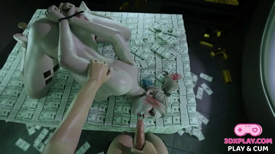 XXX Scenes of Harley Quinn from DC Comics porn 