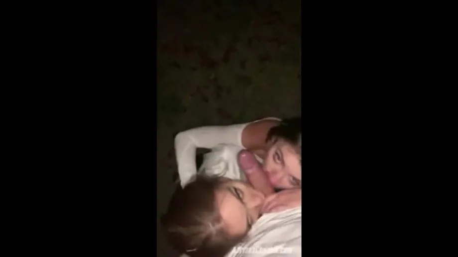 Close Up Double Blowjob and Cum in Two Mouth.best Double Blowjob Ever (Adriana Chechik, Megan Rain) 
