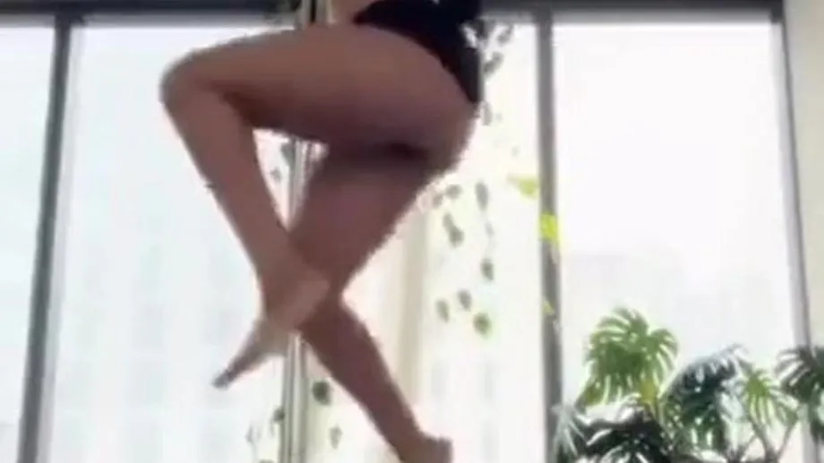 Megan Thee Stallion Bikini Scene  in Megan Thee Stallion Sexy In Working The Pole 