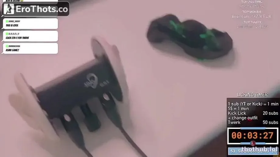 Onuri asmr licking stream 