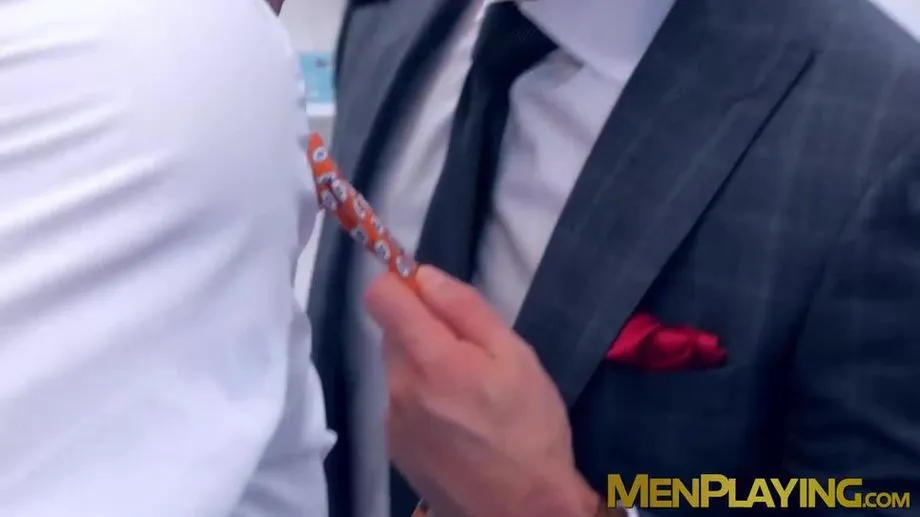 Classy doctor gives thorough anal examination to patient 