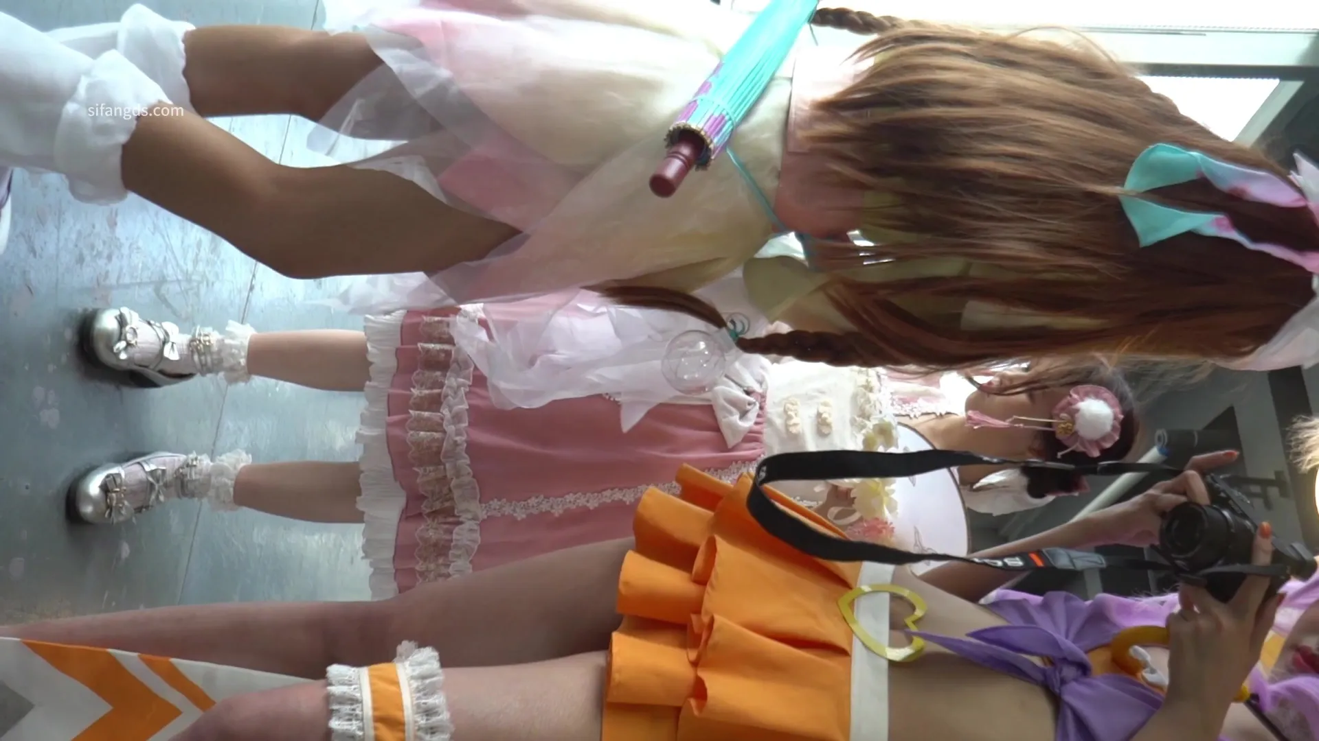 【xxn-113】Uniform jk blonde cos sister... Sweet smile is caught on the bottom lace powder [Original version of a certain room] ipcam 3 