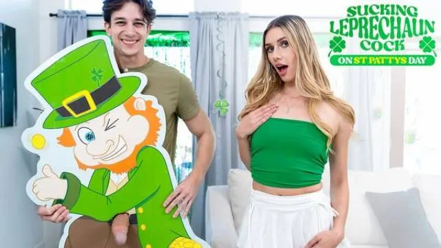 Emily Jade, Parker Ambrose - Sucking Leprechaun Cock On St Pattys Day 