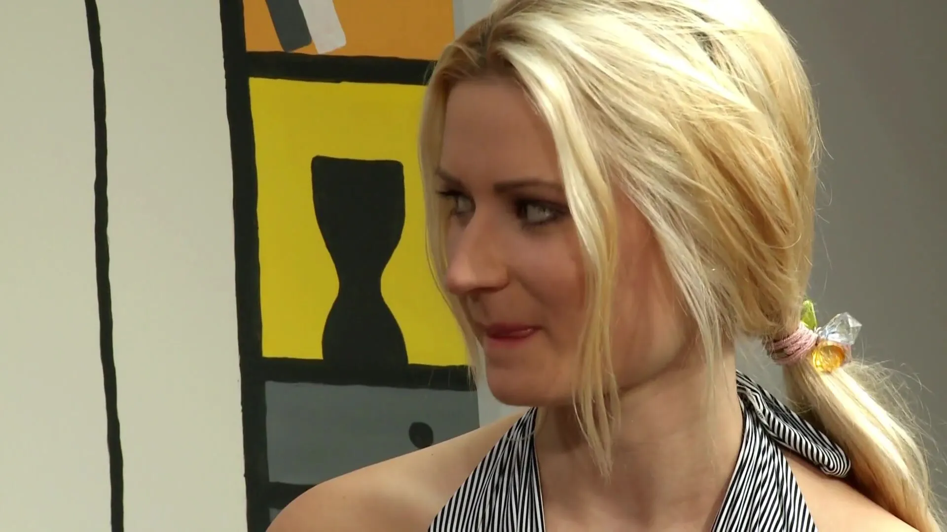 Get Your Fix - Horny freckled blonde finger fucked silly 