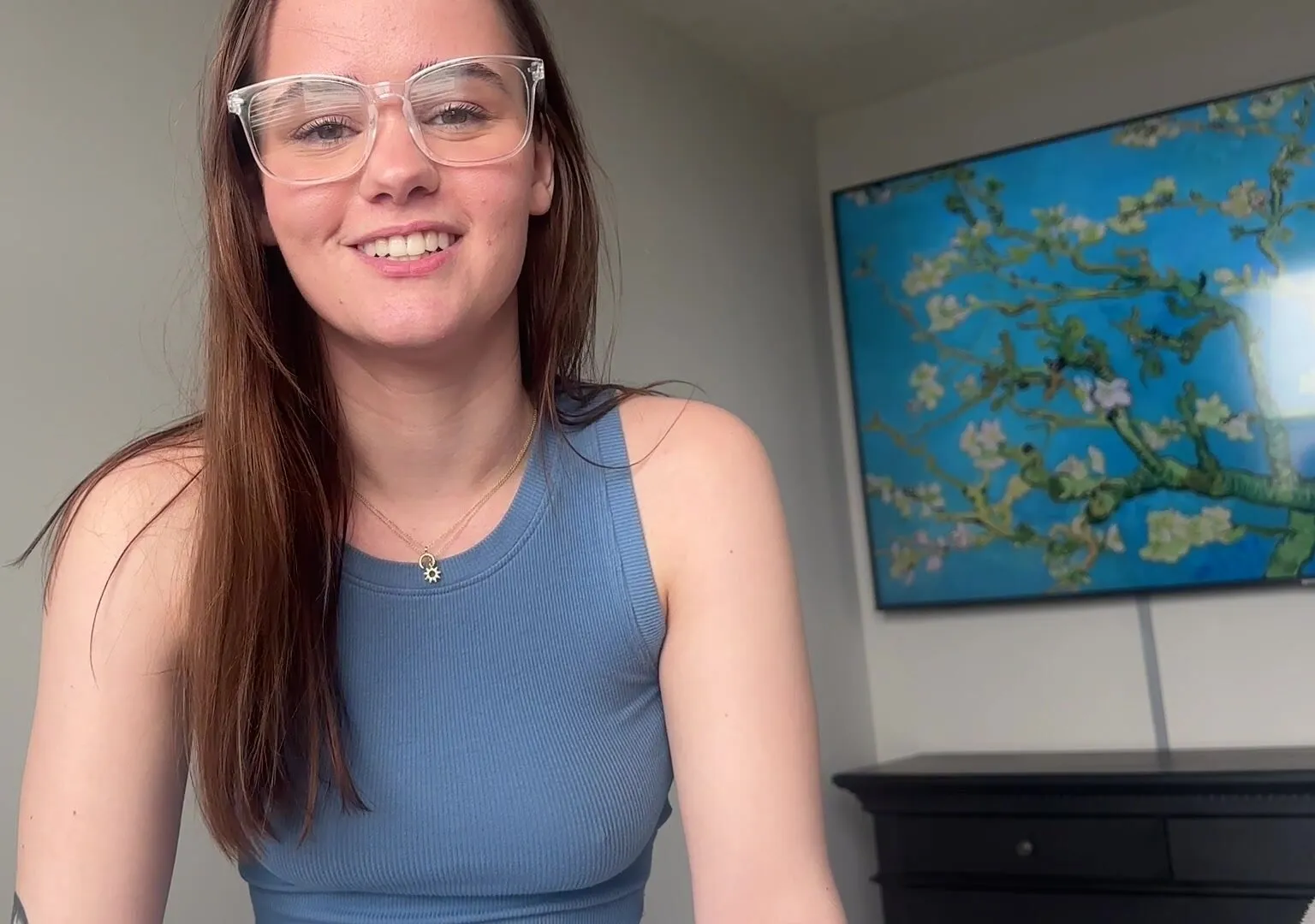 HouseholdFantasy - Trinity Olsen - Curious Te*** Step Sister Tries Sex OnlyFans 