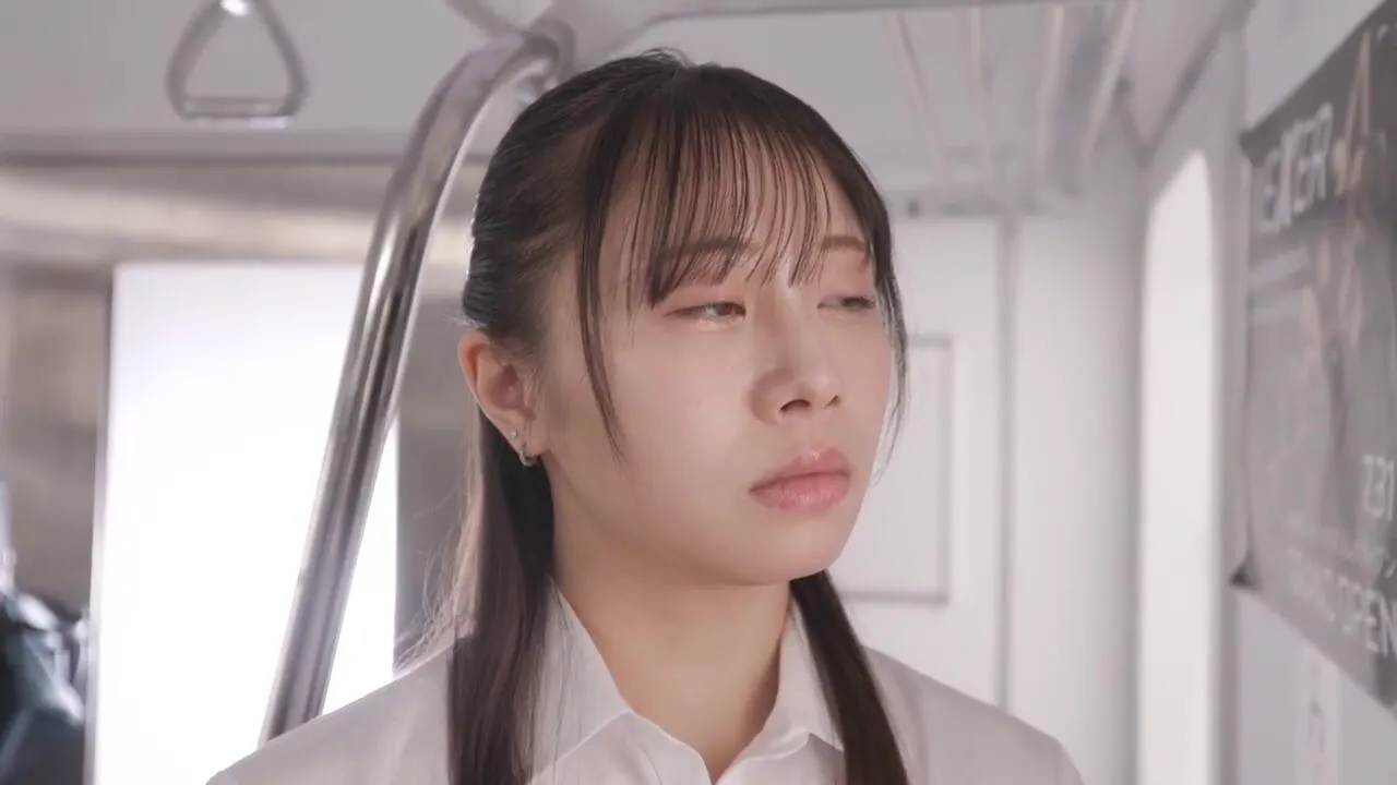 T-38062 Perverted train office lady brutal 3-hole flowers 