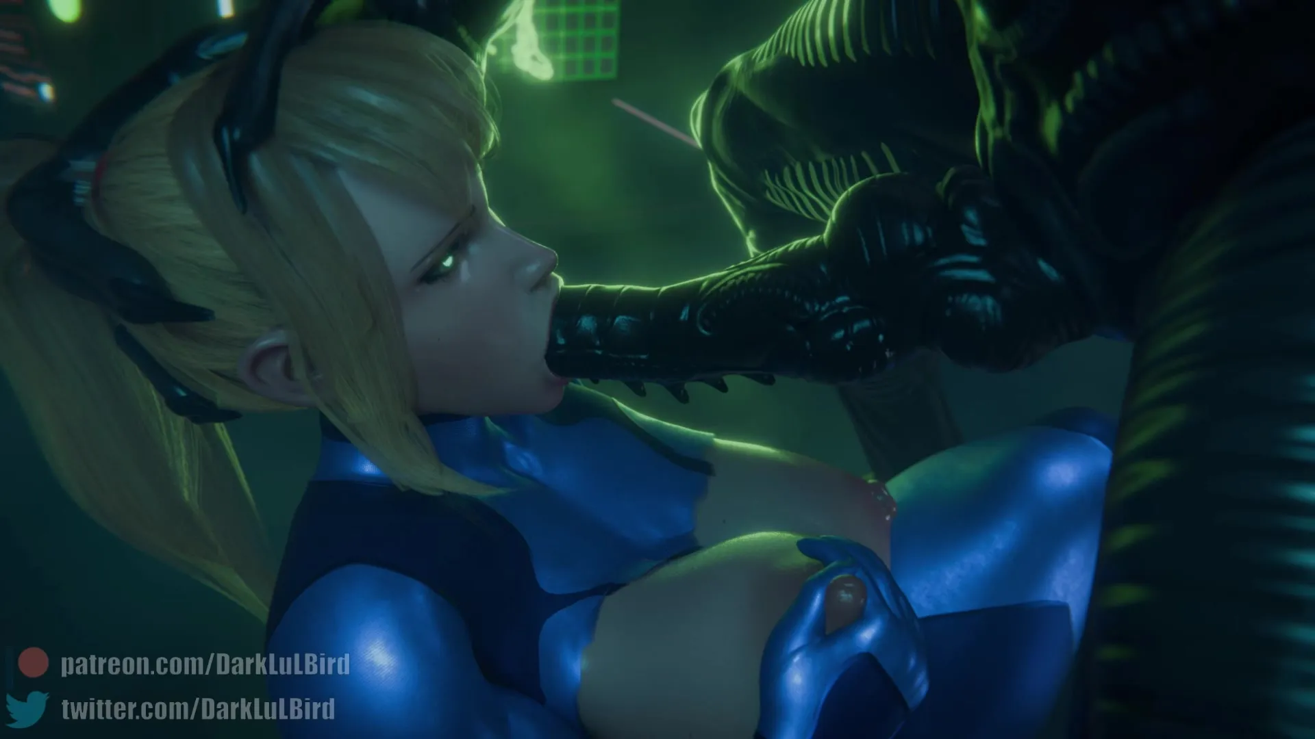 Samus Aran x Xenomorph [Metroid] 