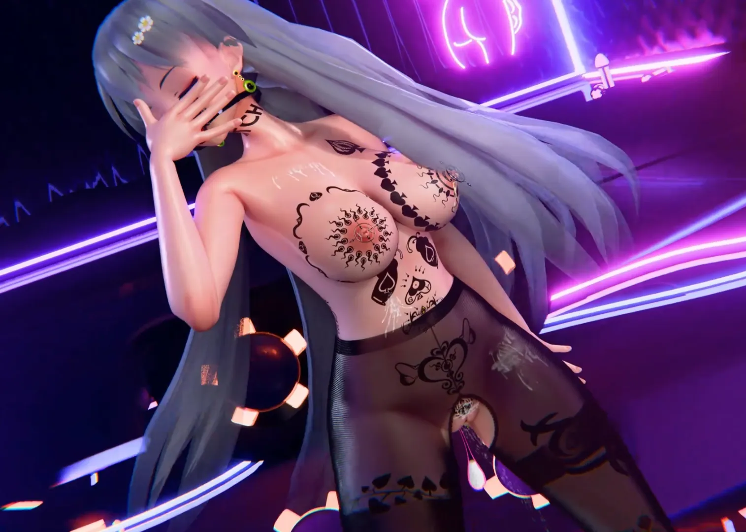 [C2] Tattoo Luo Tianyi Hot Dance 