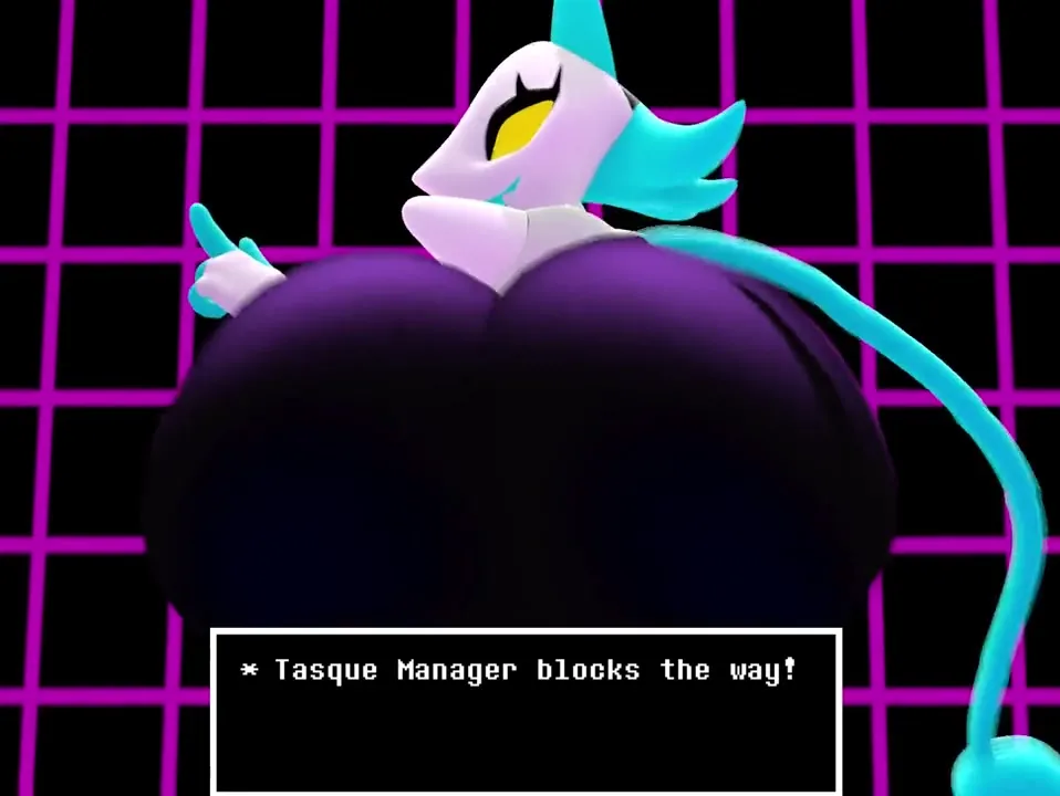 tasque manager shaking her ass for you 