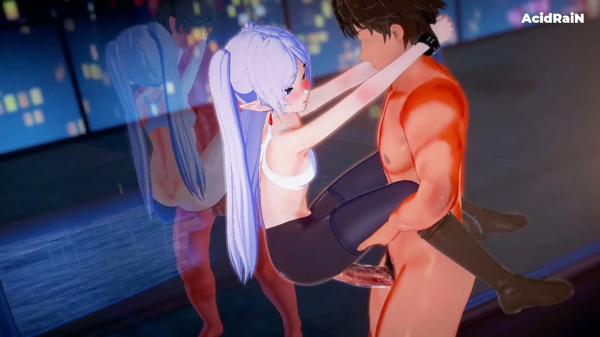 Frieren x Mob video sex (Anime) [Old Work] 