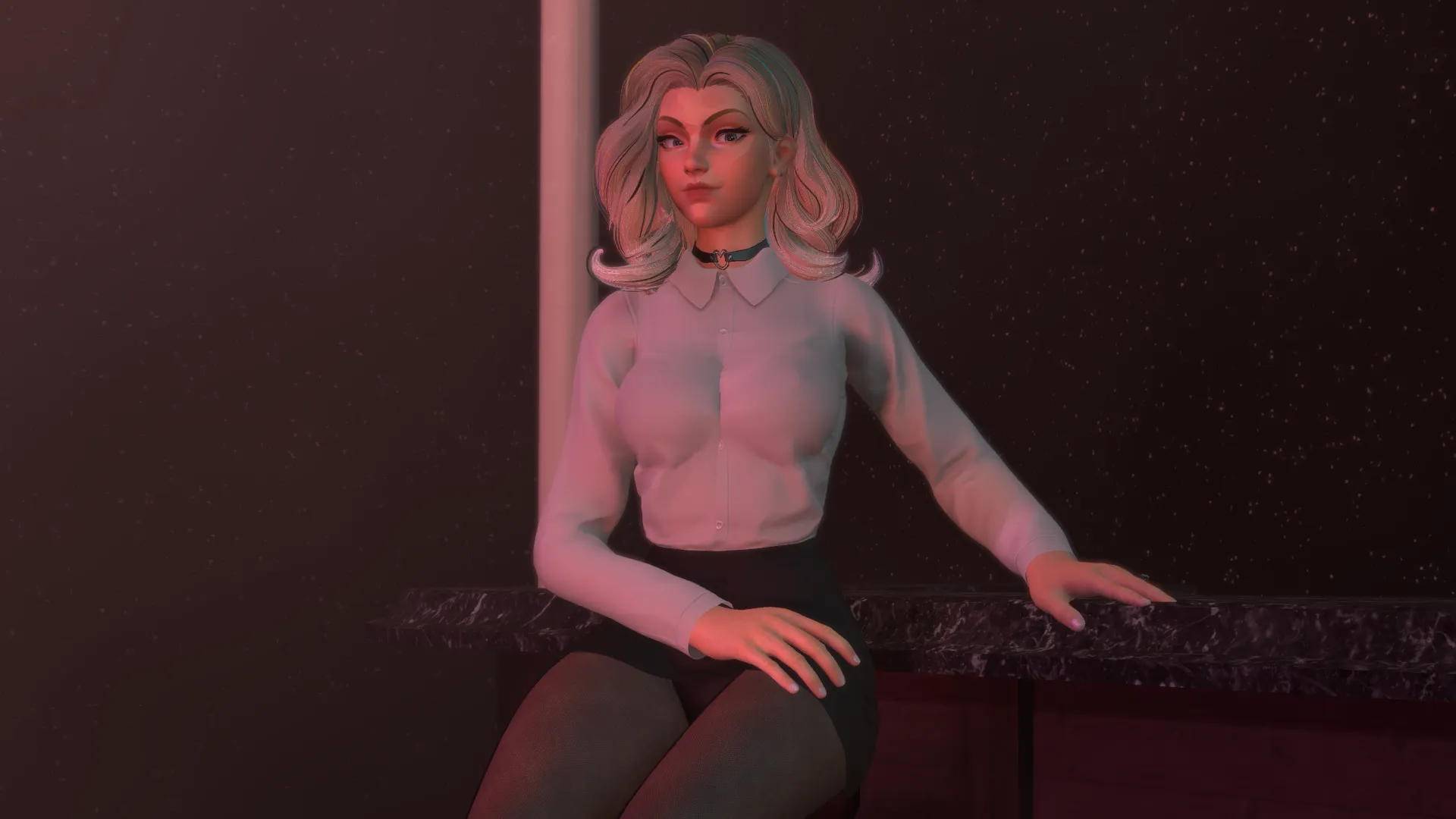 Invisible Woman's Blind Date - First 5 minutes 