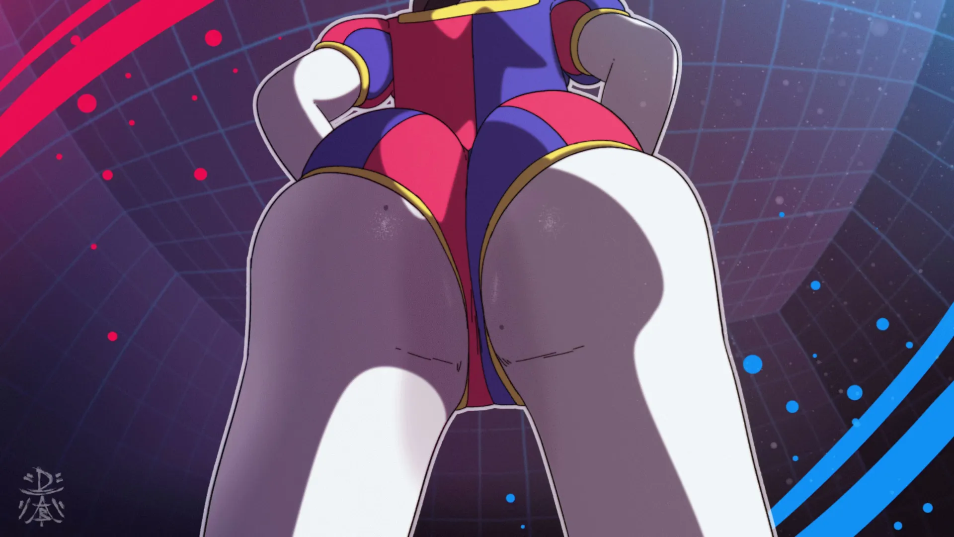 Pomni clapping that clown ass [D-Art] 