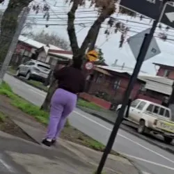 Espiada en la calle 