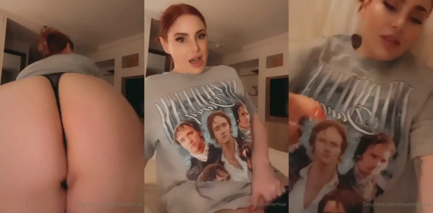Bree Essrig Lilsummerhoe Solo Horny Tease Pussy & Tits Flash 