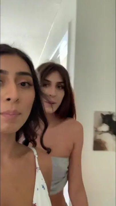 Violet Myers and Dana Wolf SUCK and BANGED a Postmates delivery bro Lucas Frost 