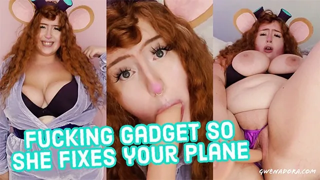 slutty bbw cartoon Gadget Hackwrench needs your cock inside her 