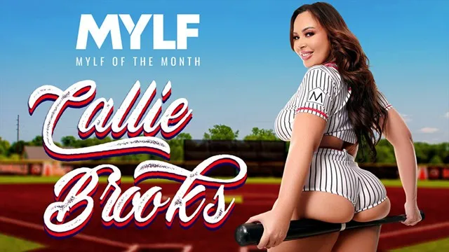 MYLF Of The Month - Callie Brooks Provides A Sneak Peek Into Her Sex Life And Rides A Lucky Cock 