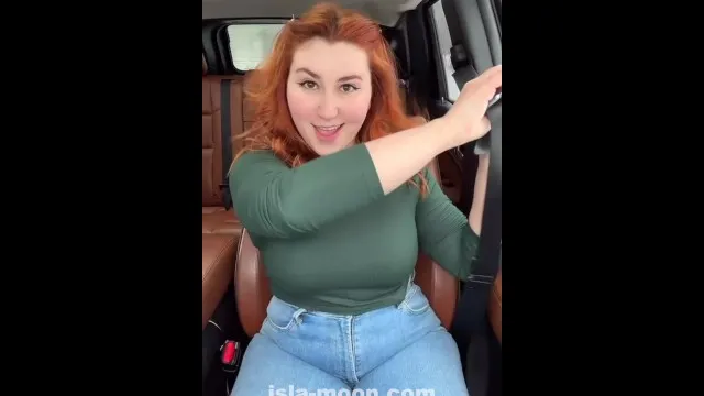 Busty Redhead Isla Moon Buckles up for a Bumpy Ride 