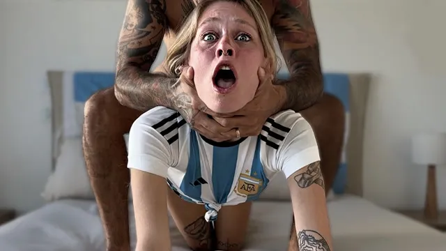 Before the 2026 World Cup, a Sexy Petite Blonde Yankee Wanted to Be My Argentina Good Luck Charm 
