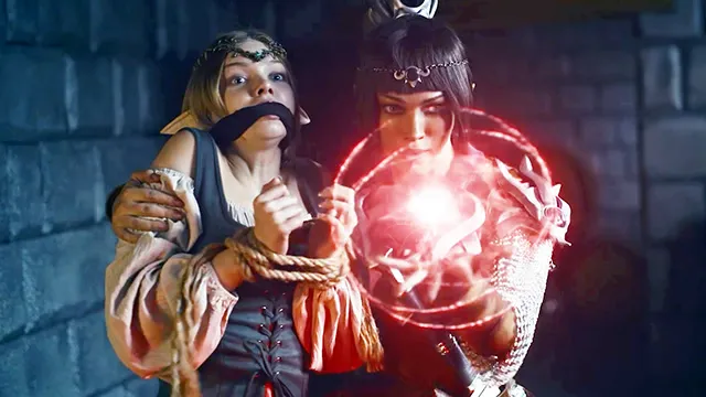 Medieval Fantasy Lesbian Sex - Blonde Elf Girl Infects Octokuro With Sex Craving Parasites 
