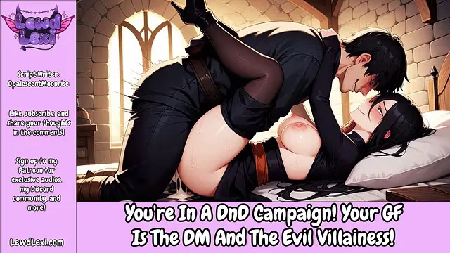 You're In A DnD Campaign! Your GF Is The DM And The Evil Villainess! [Erotic Audio Roleplay] 
