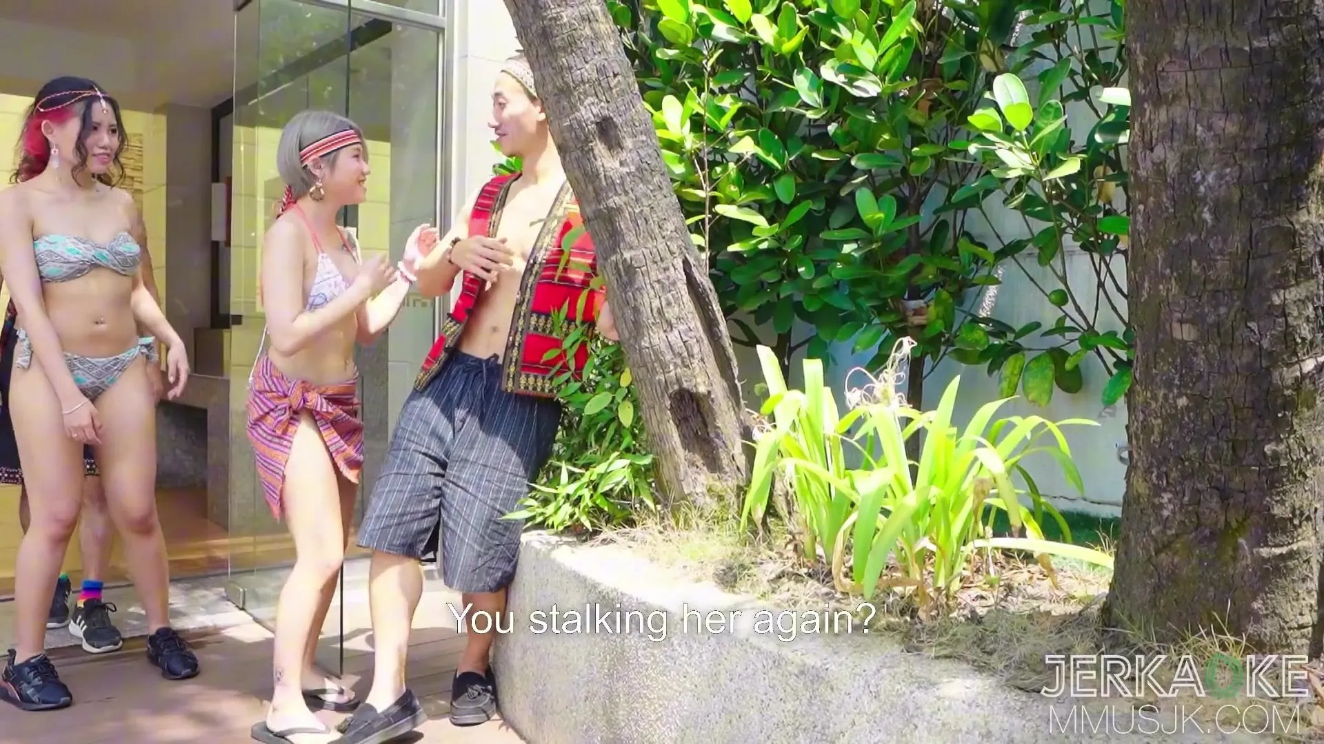 SugarHeartVlog Xia Qingzi, Guan Mingmei, Han Tang Naughty Aboriginal Party 