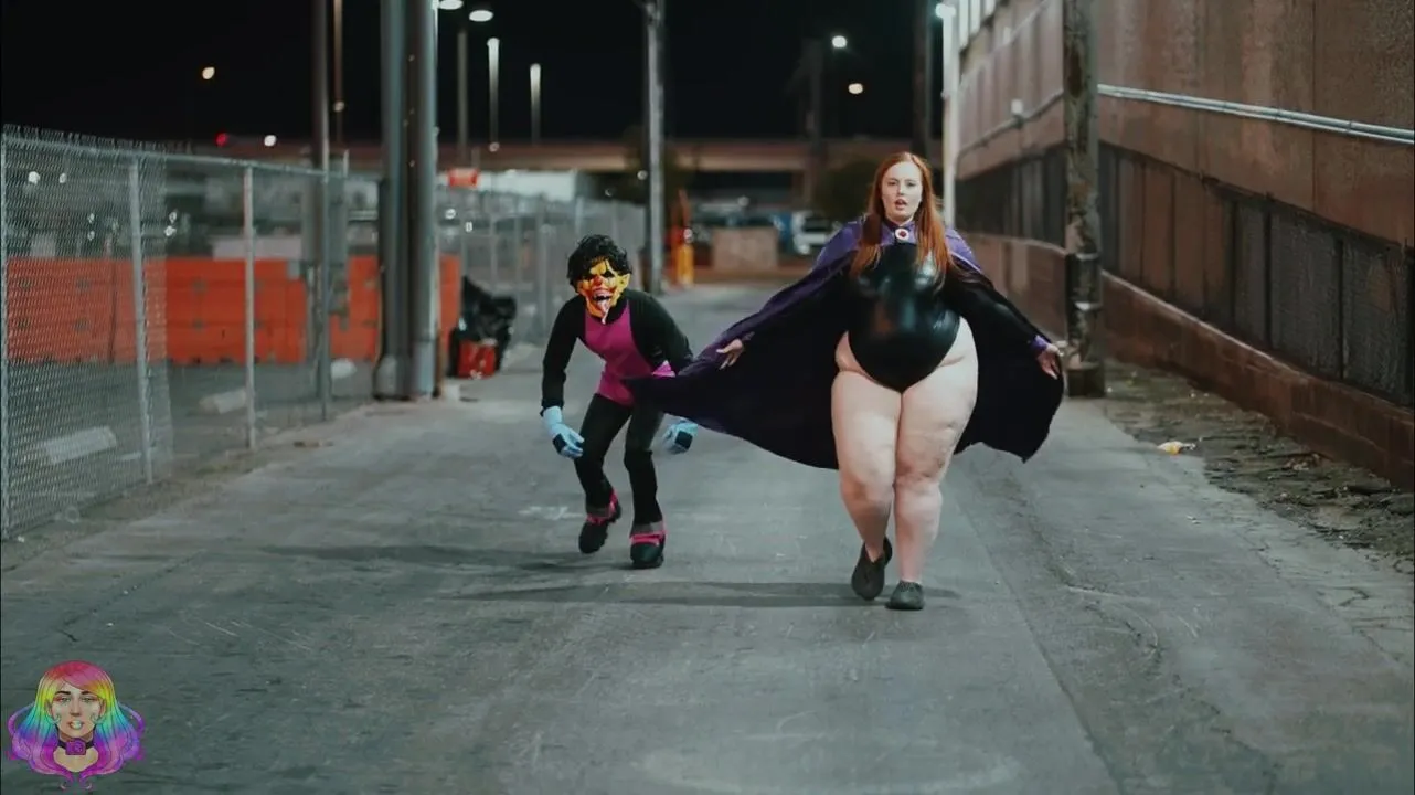 GIbbyTheClown Te*** Titans Parody Video with Public Teasing & Fun Outdoors 