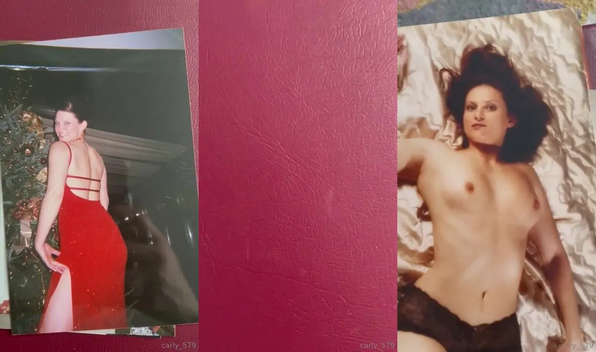 Curious Carly_579 Teases in Red Dress and Lingerie in New OnlyFans Video 